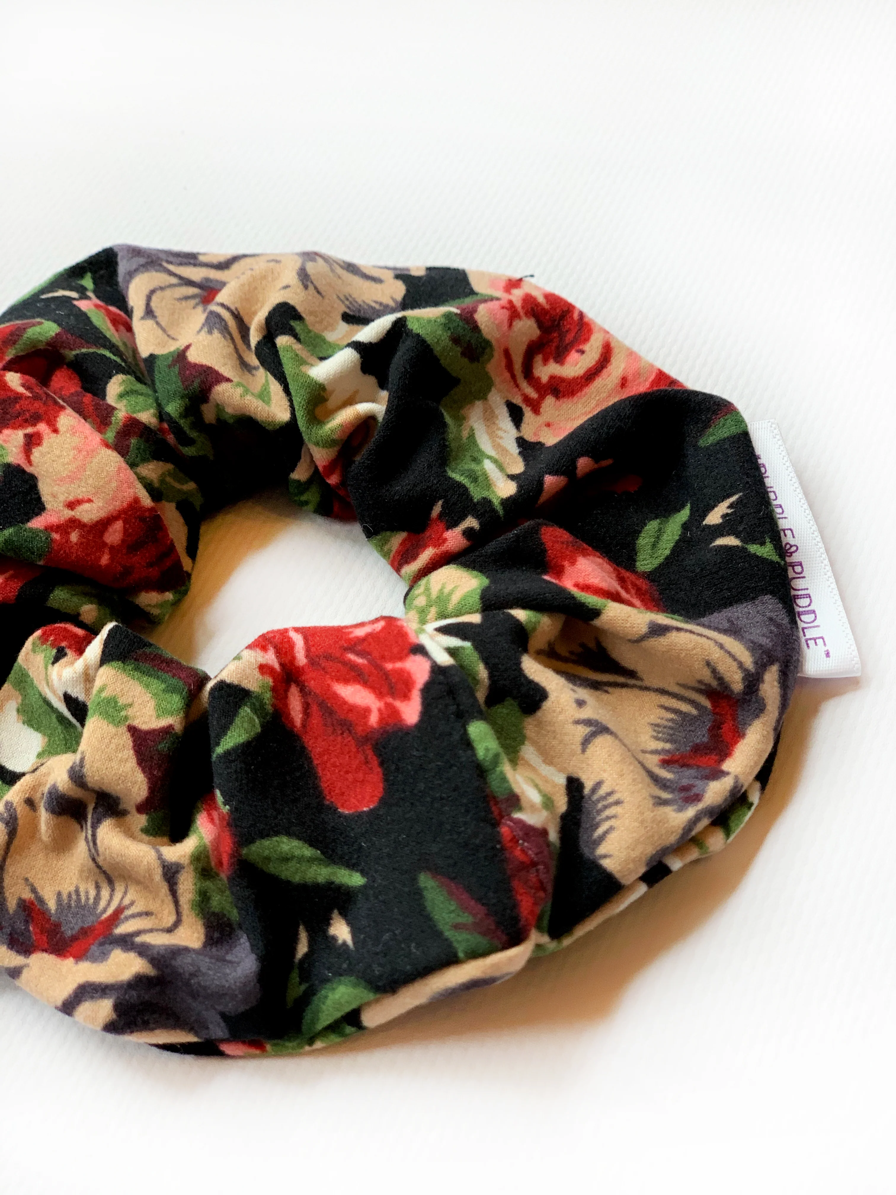 Autumn Rose Scrunchie