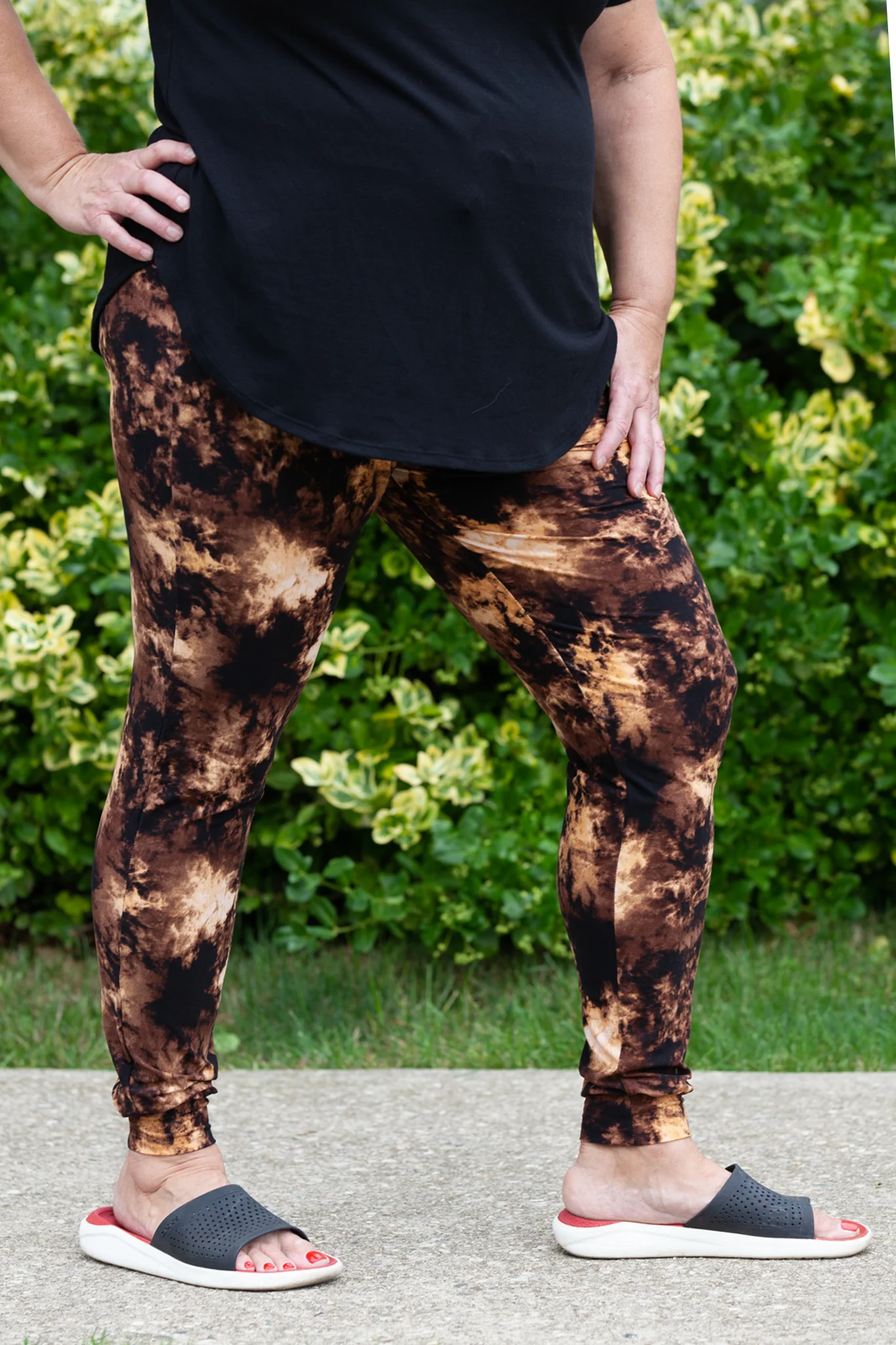 Bleach Tie Dye Joggers Plus - Image 3