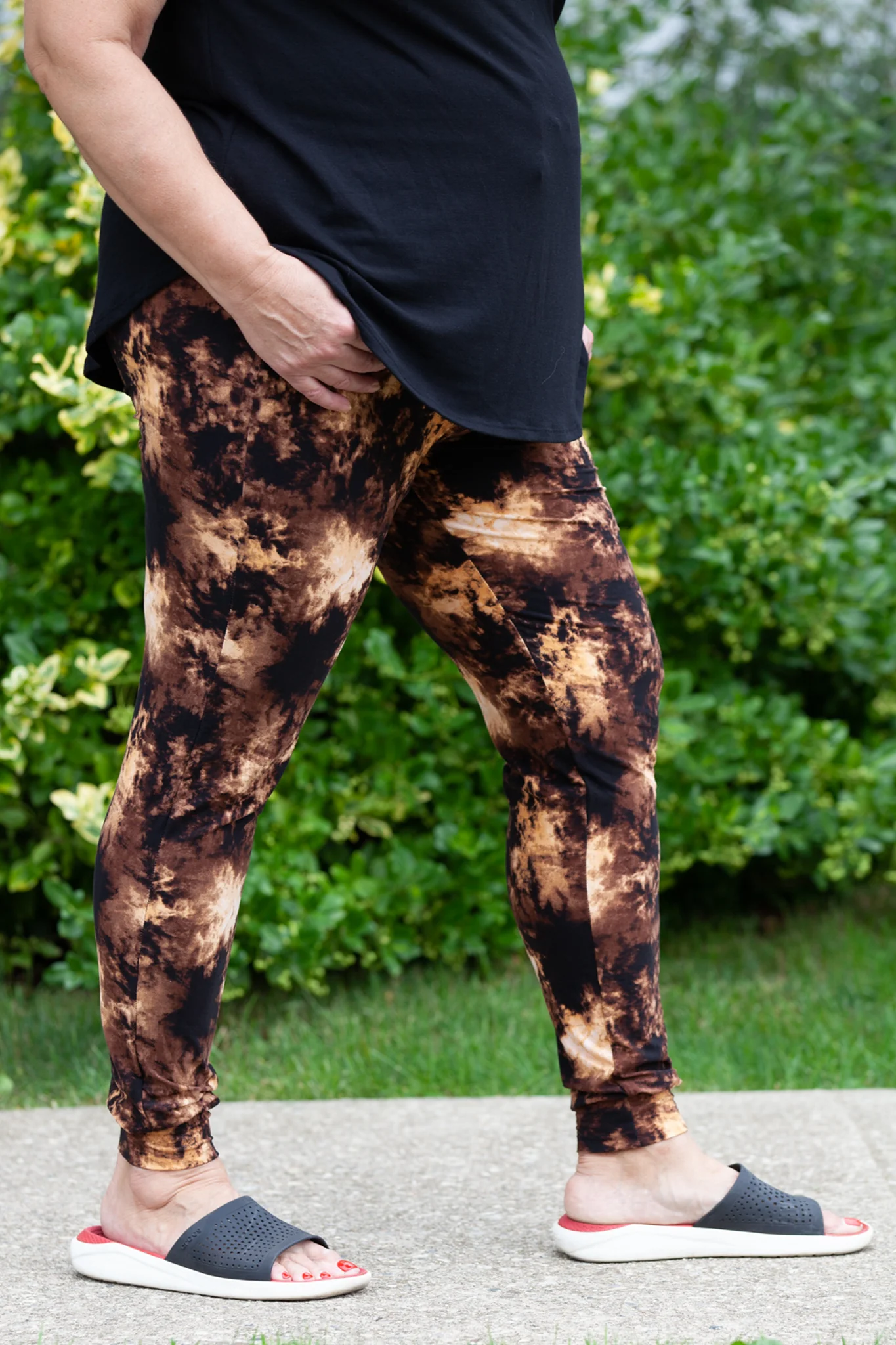 Bleach Tie Dye Joggers Plus - Image 4