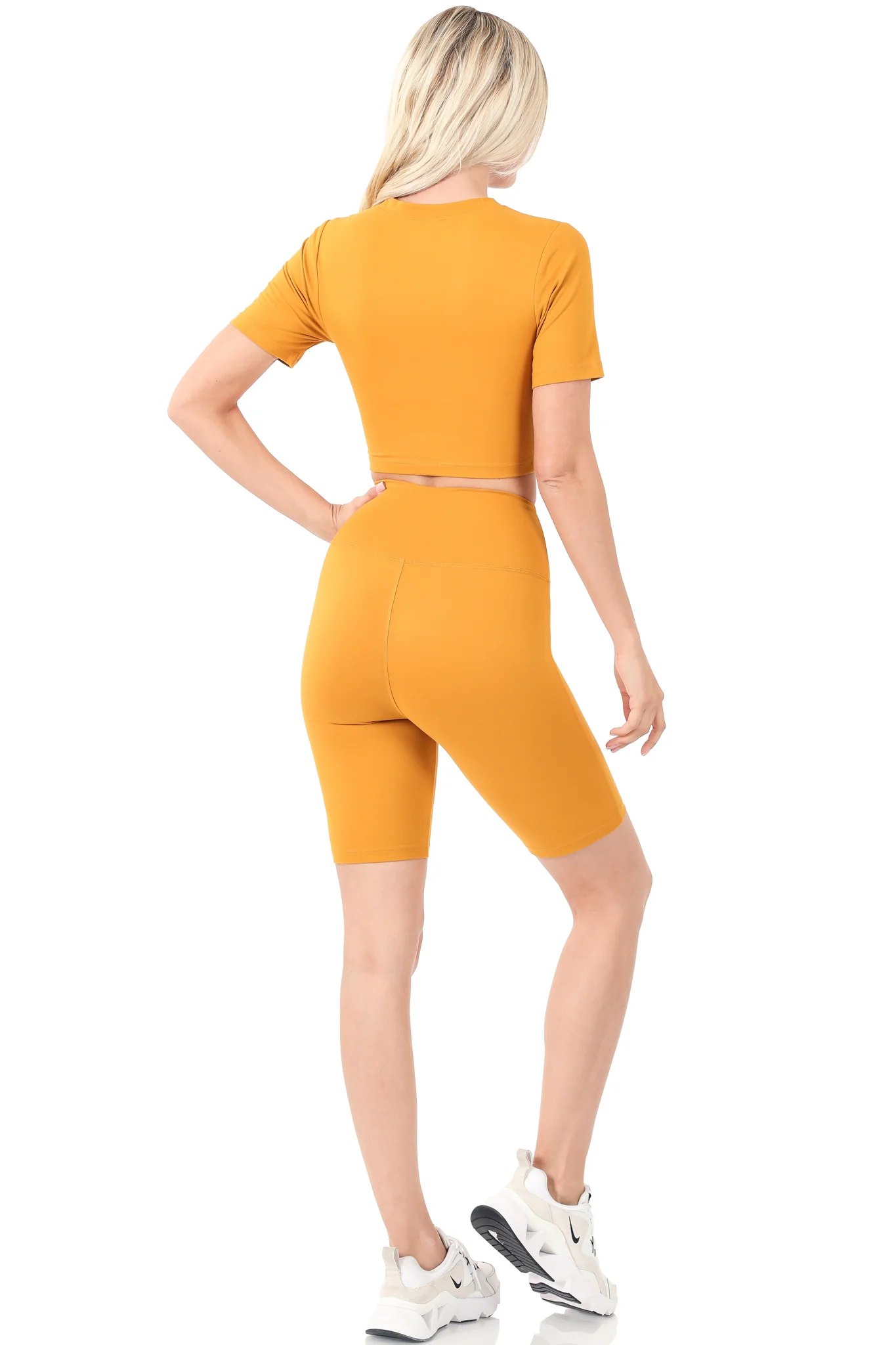Crop Top & Biker Short Set - Image 8