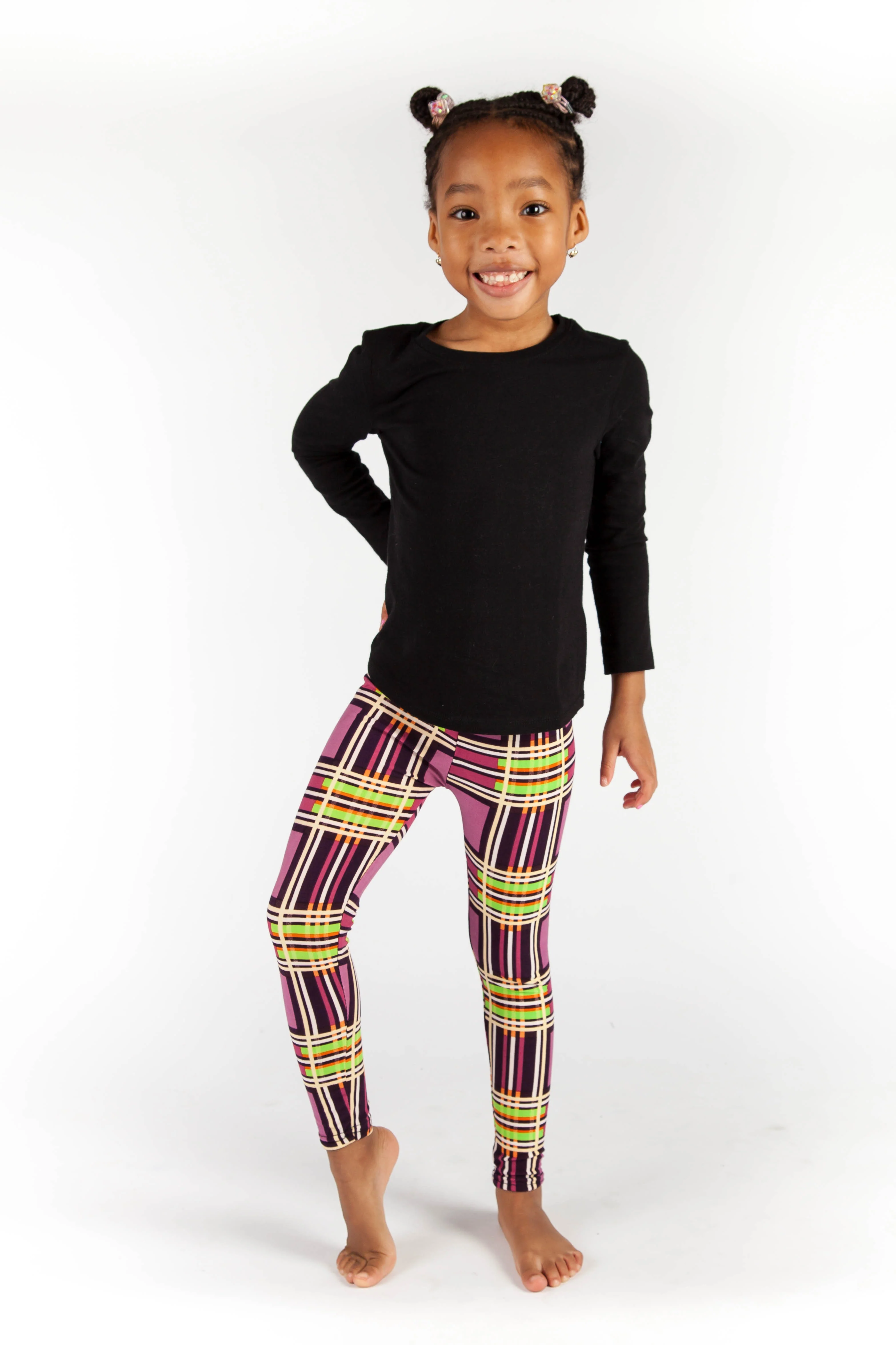 Fiona Plaid Kids L/XL