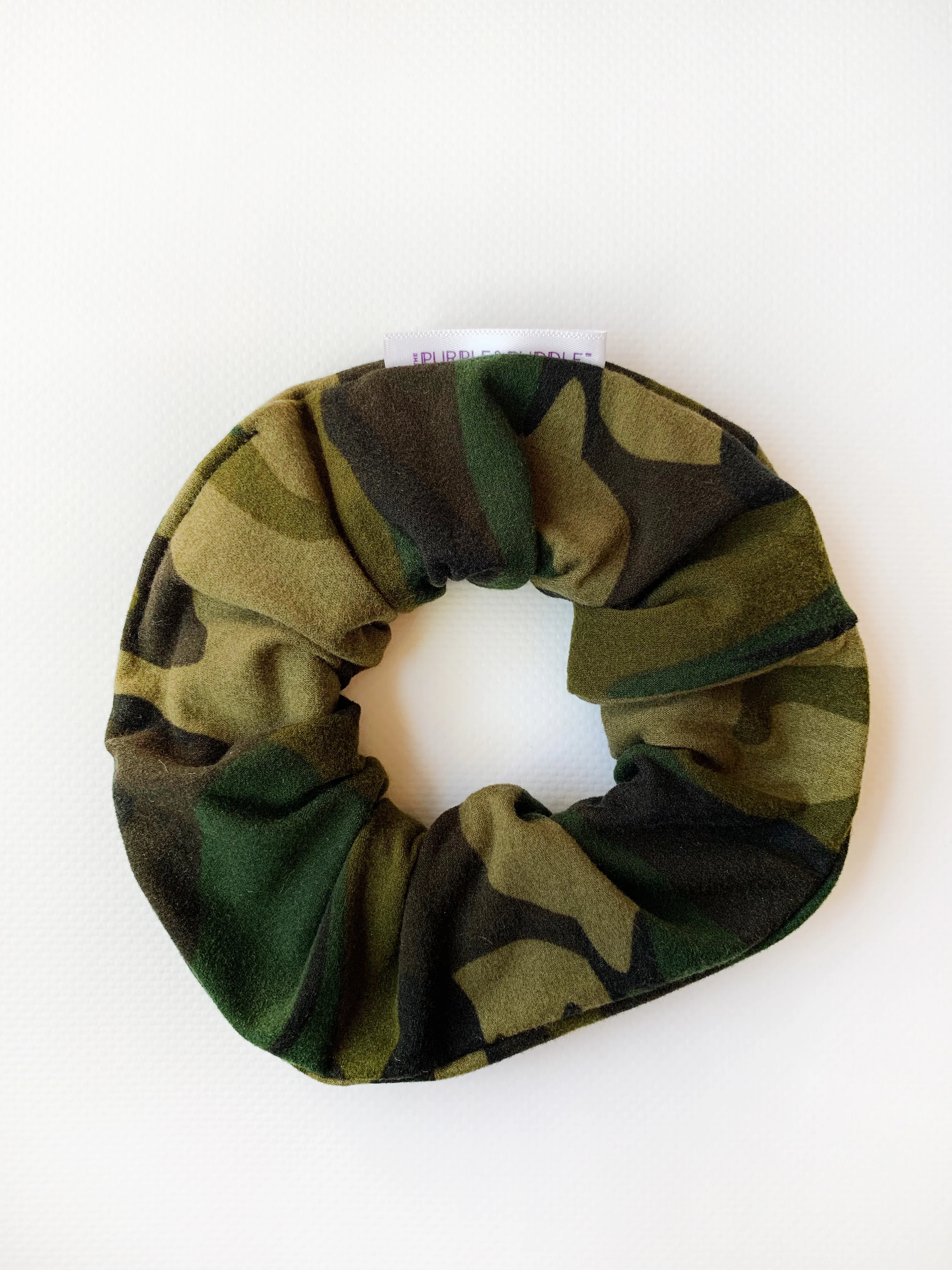 Green Camo Scrunchie - Image 2
