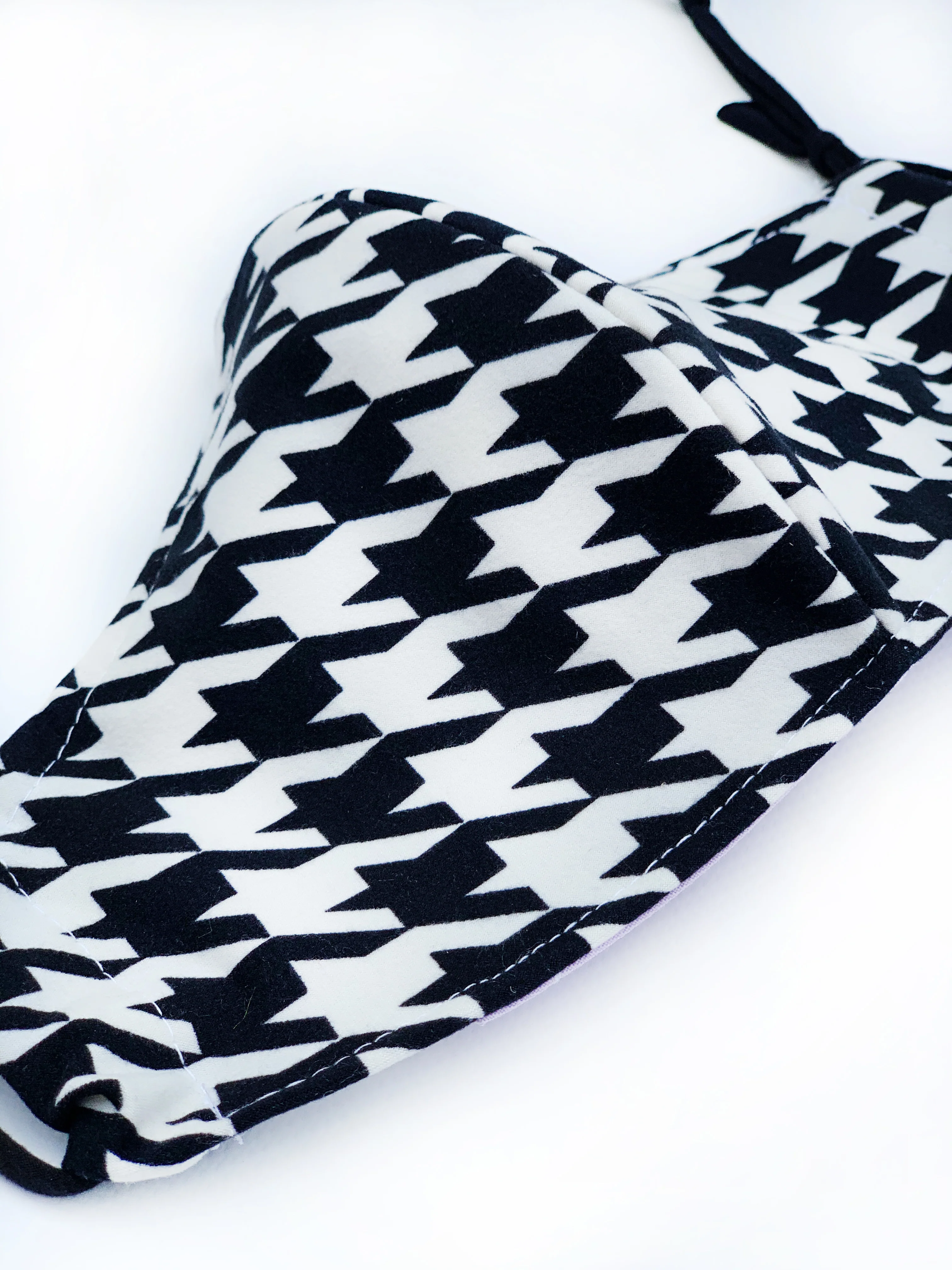 Houndstooth Face Mask