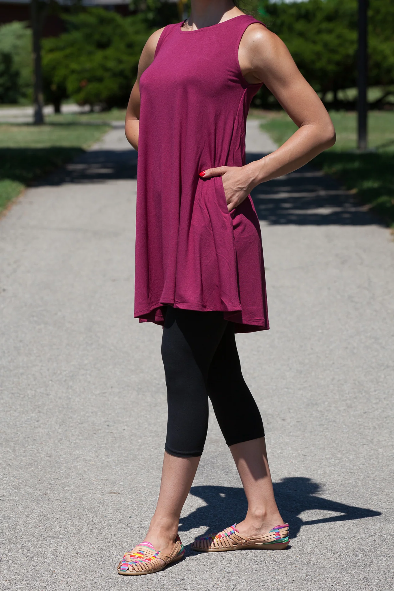 Long Tank Tunic (WITH POCKETS) - Image 43