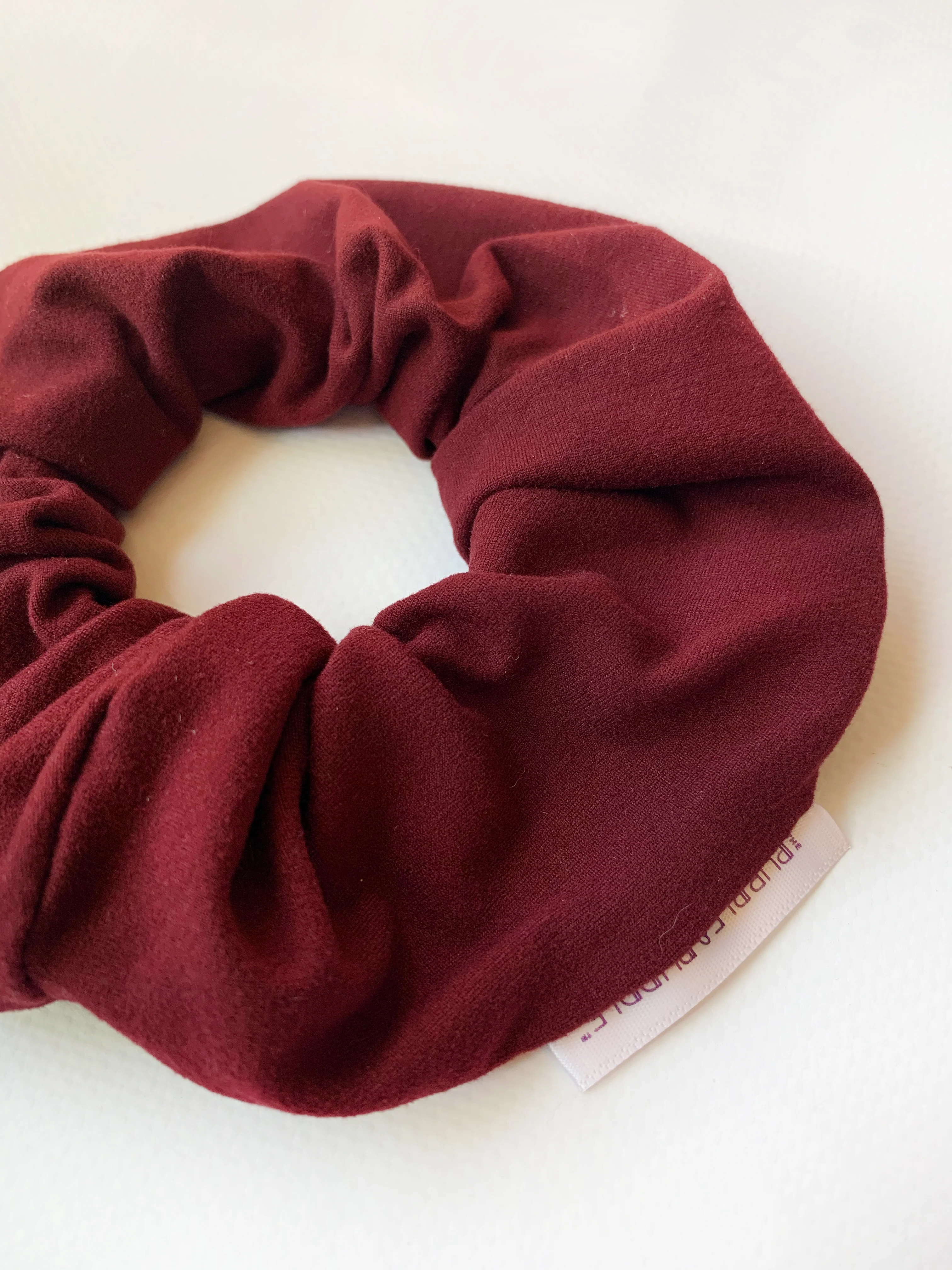 Maroon Scrunchie