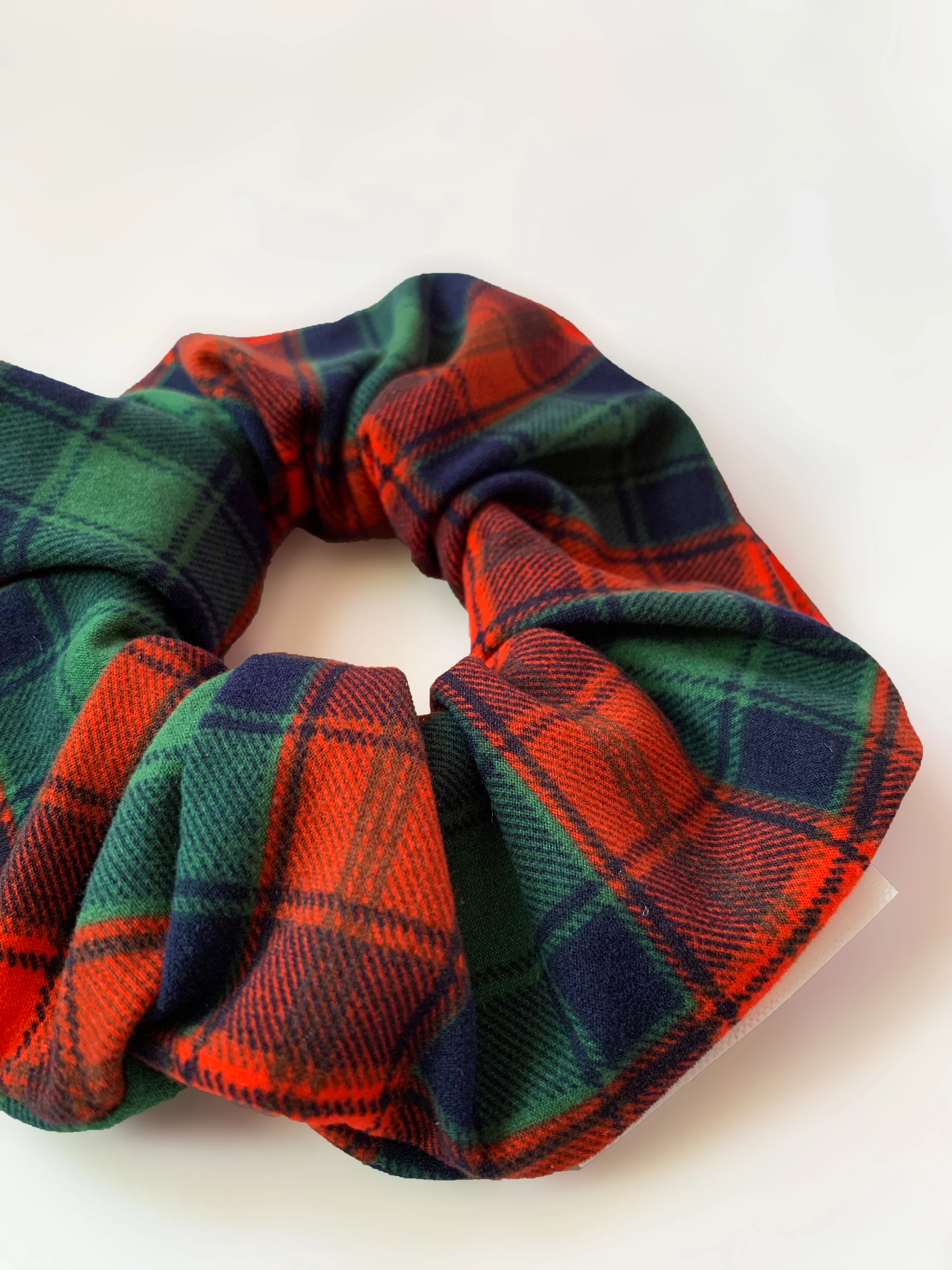 Merry Plaid Scrunchie - Image 2