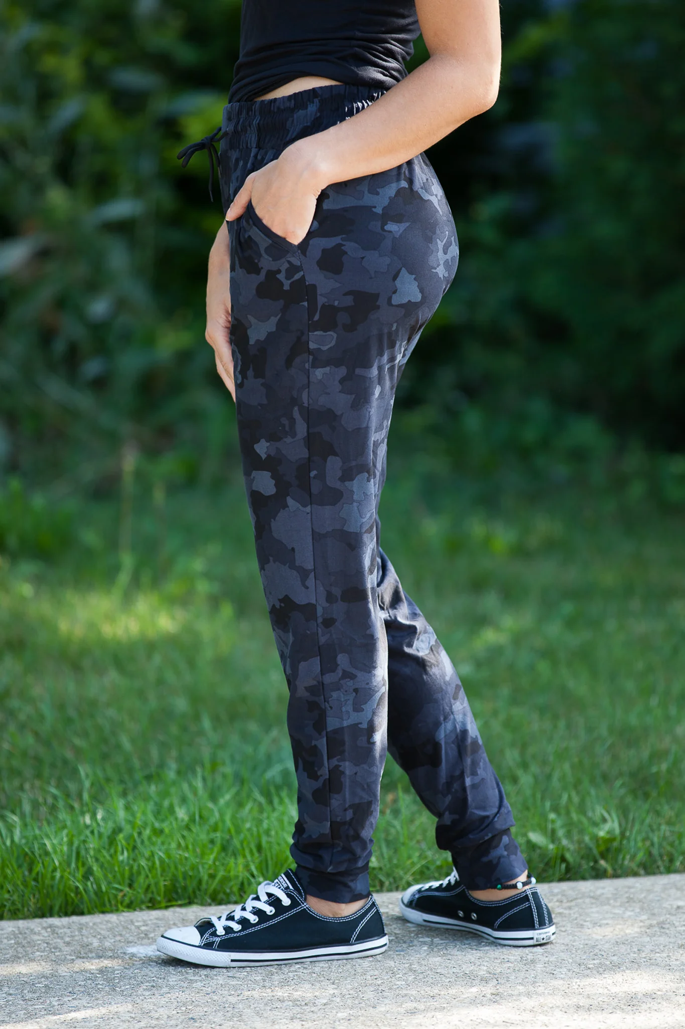 Midnight Camo Joggers - Image 4