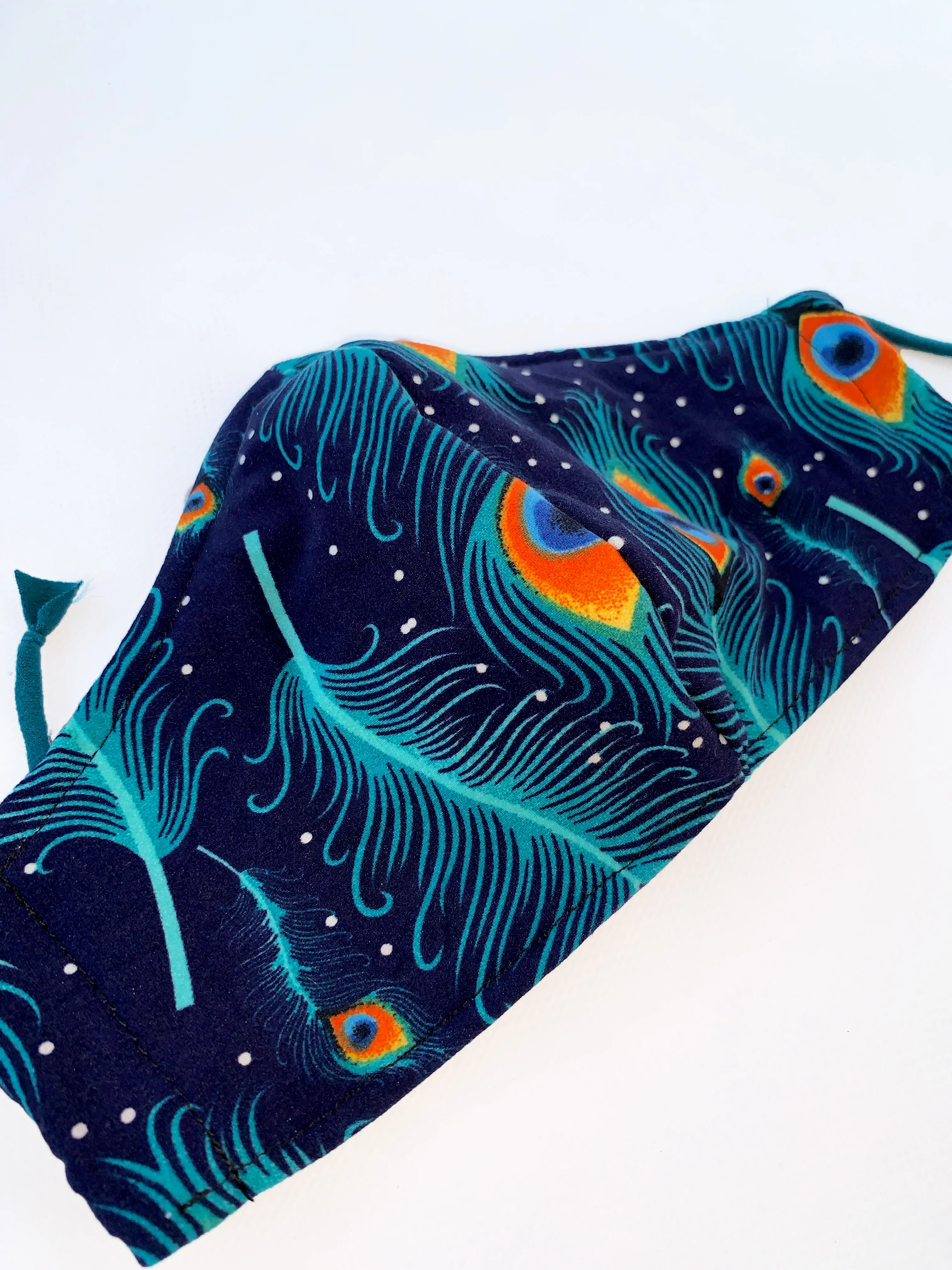 Mystic Peacock Face Mask - Image 2