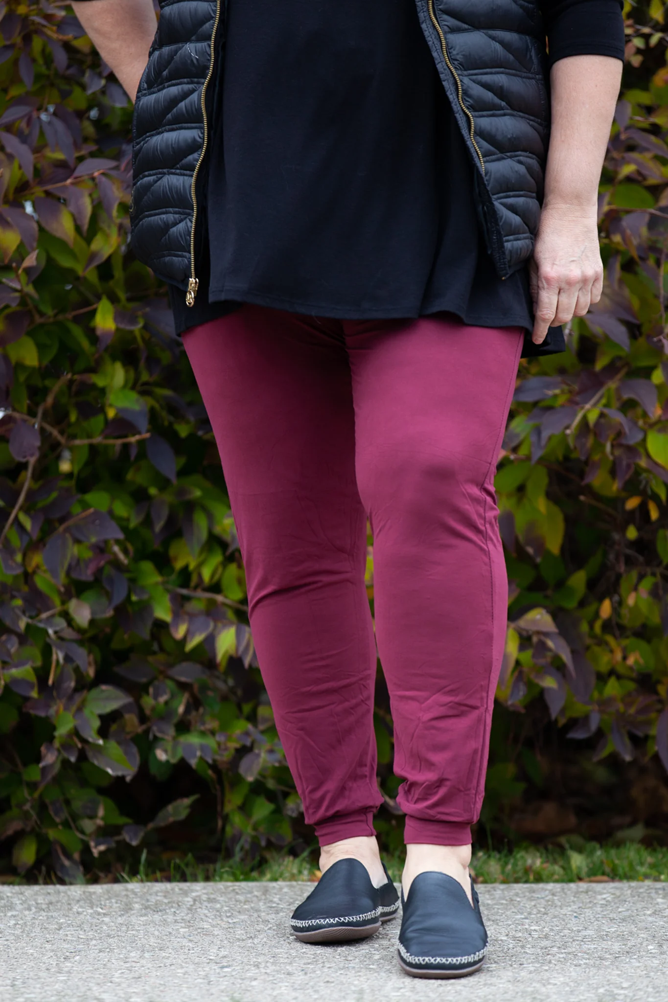Solid Colour Joggers Plus - Image 5