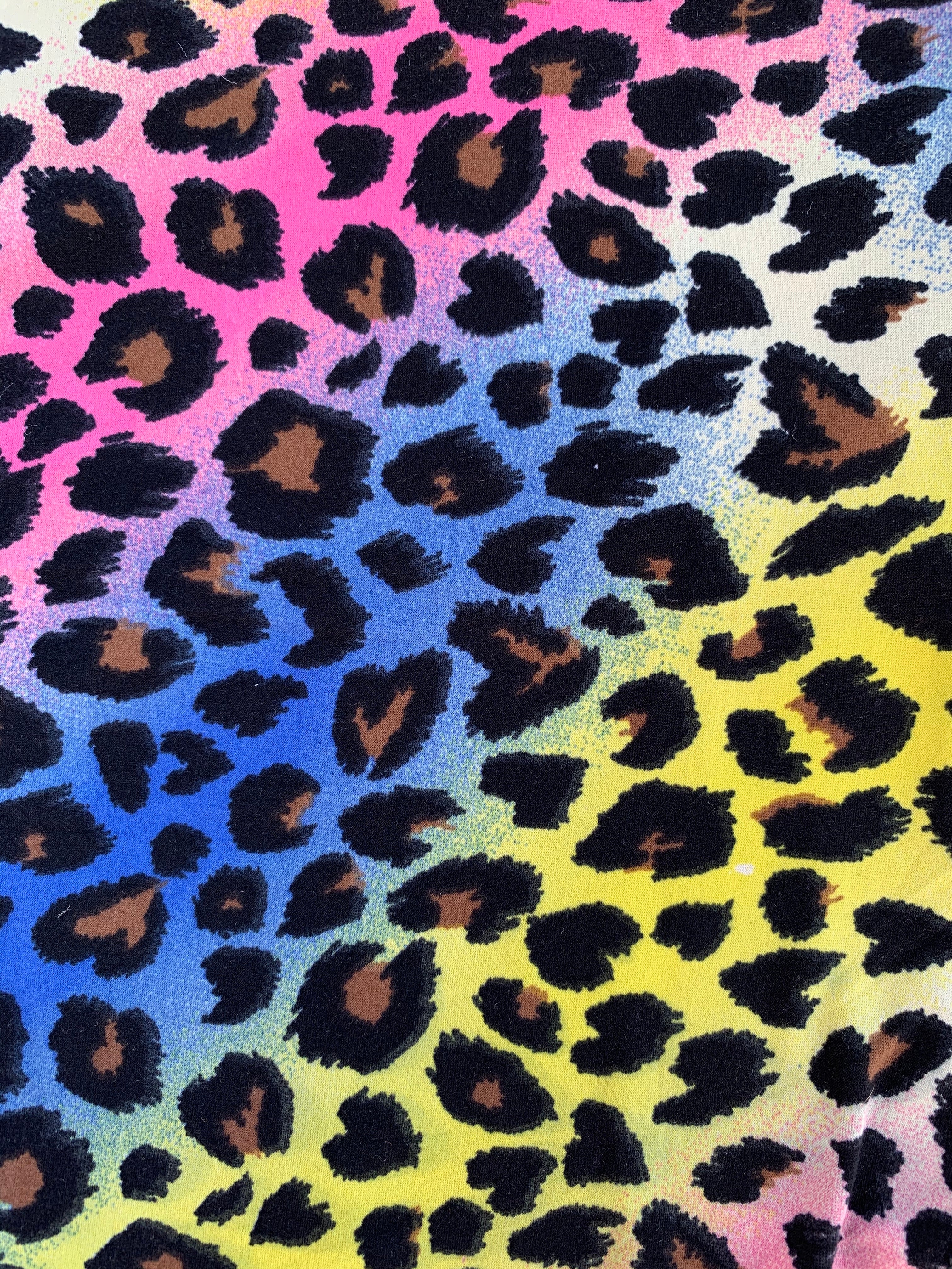Rainbow Leopard Face Mask - Image 2