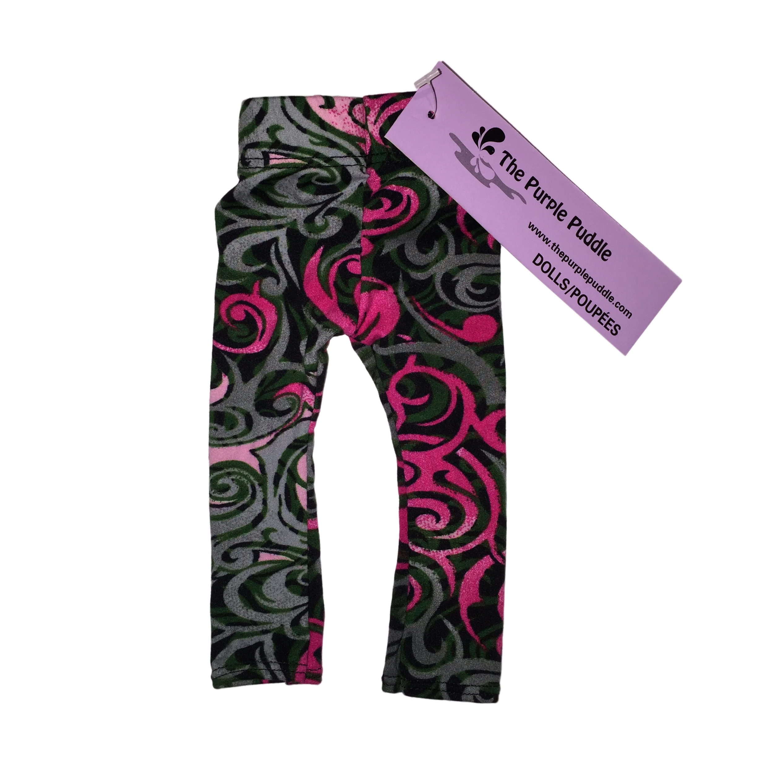 Sweet Swirl Doll Leggings