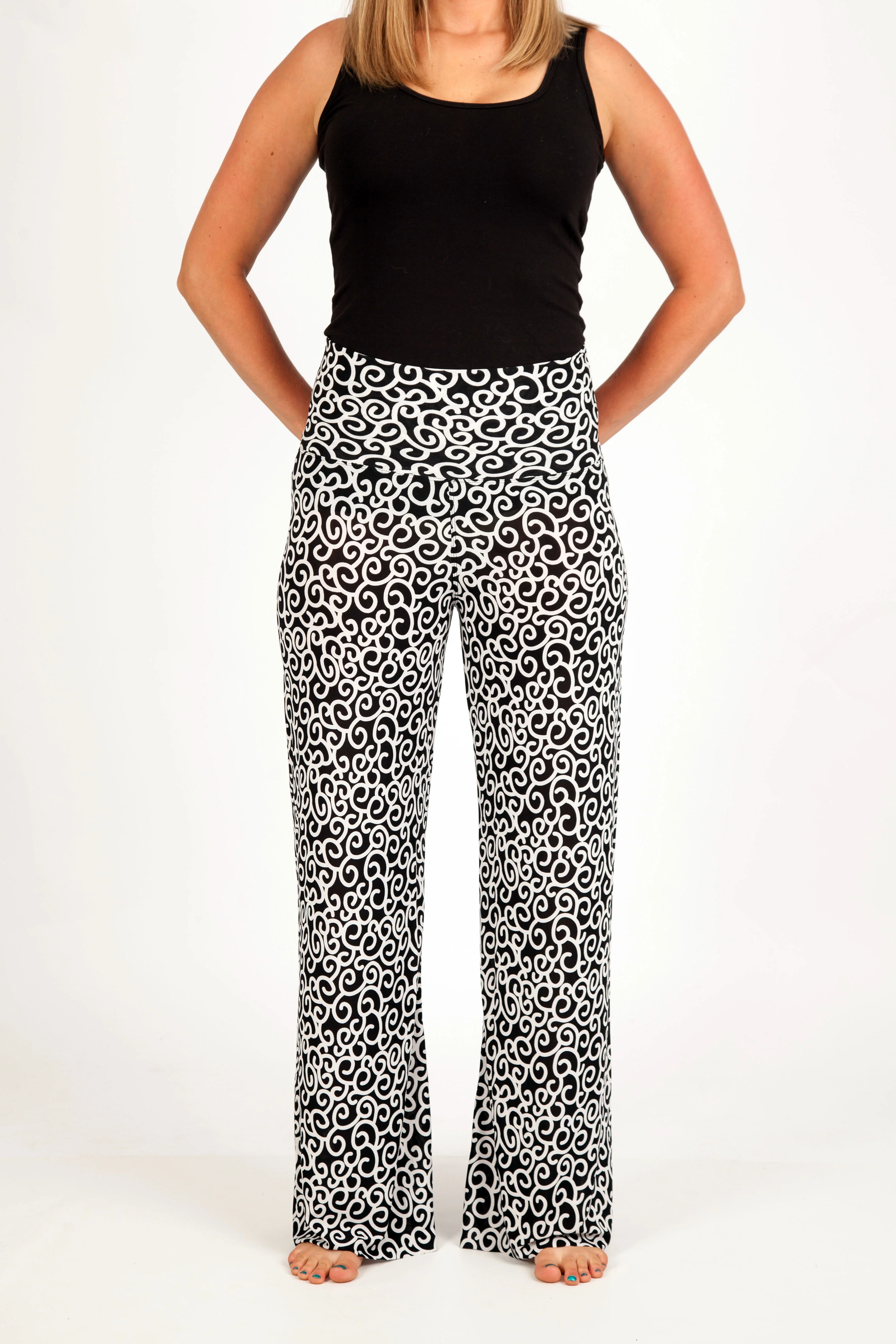 Swirly Surge Palazzo Pant - Image 3