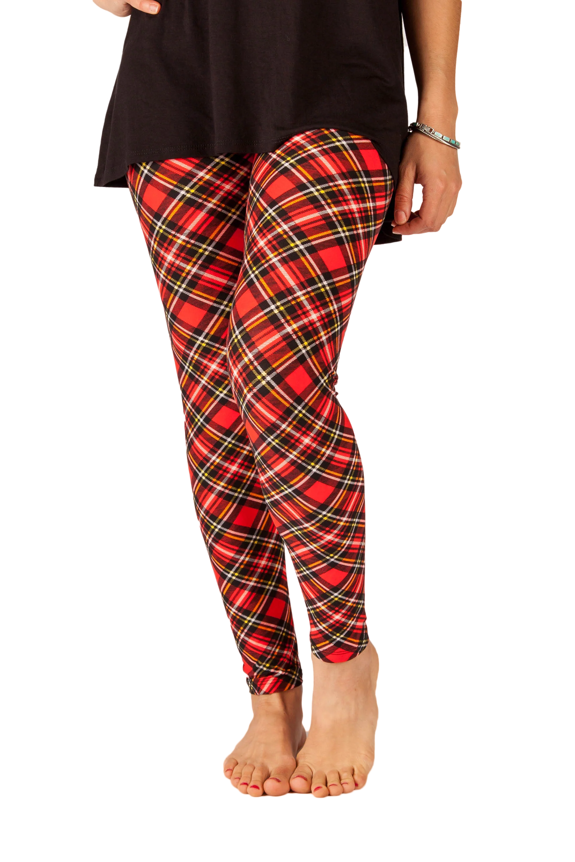 Ribbon Tartan YOGA BAND - Image 2