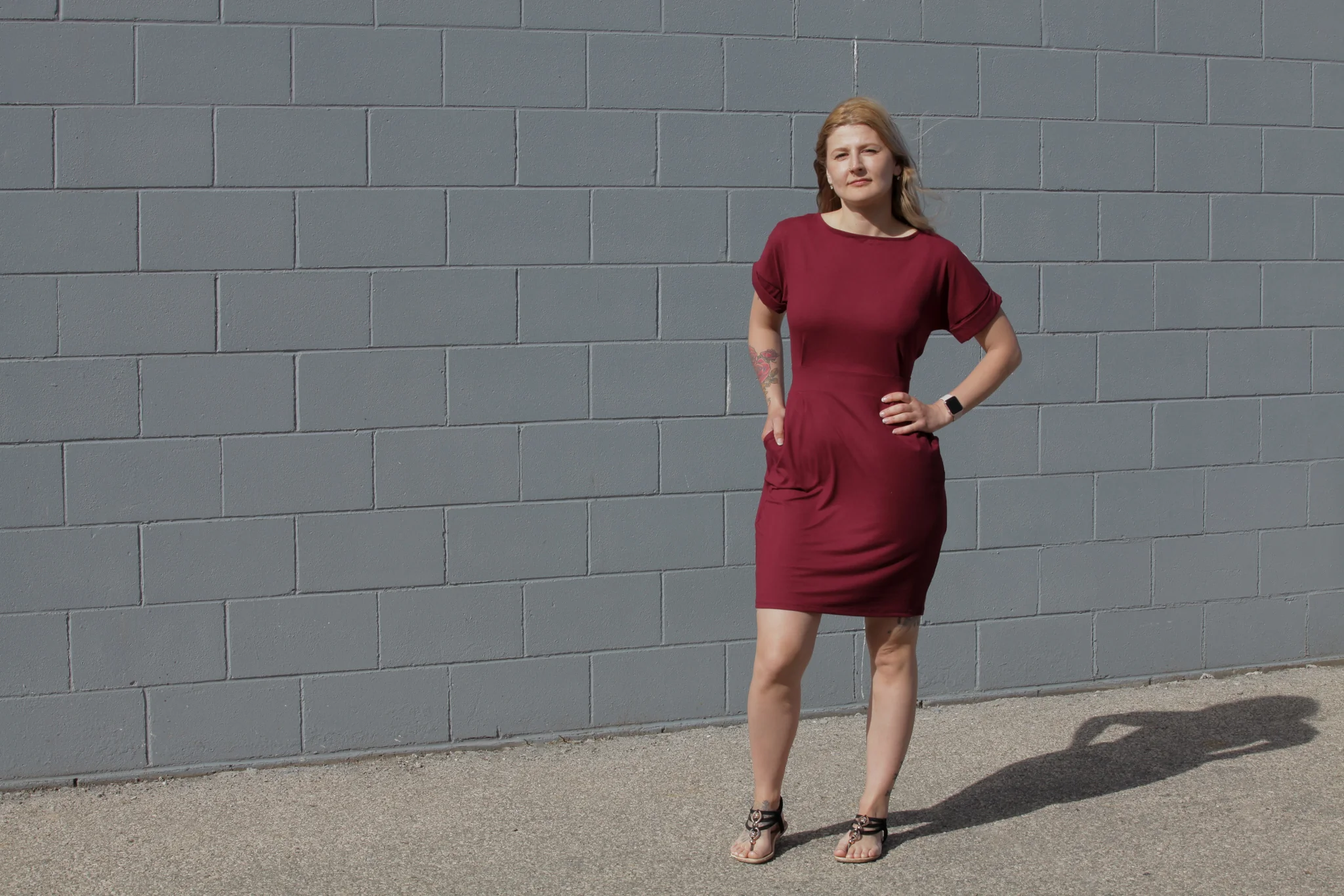 Tie-Belt Dress (WITH POCKETS) // EXTRA SOFT - Image 3