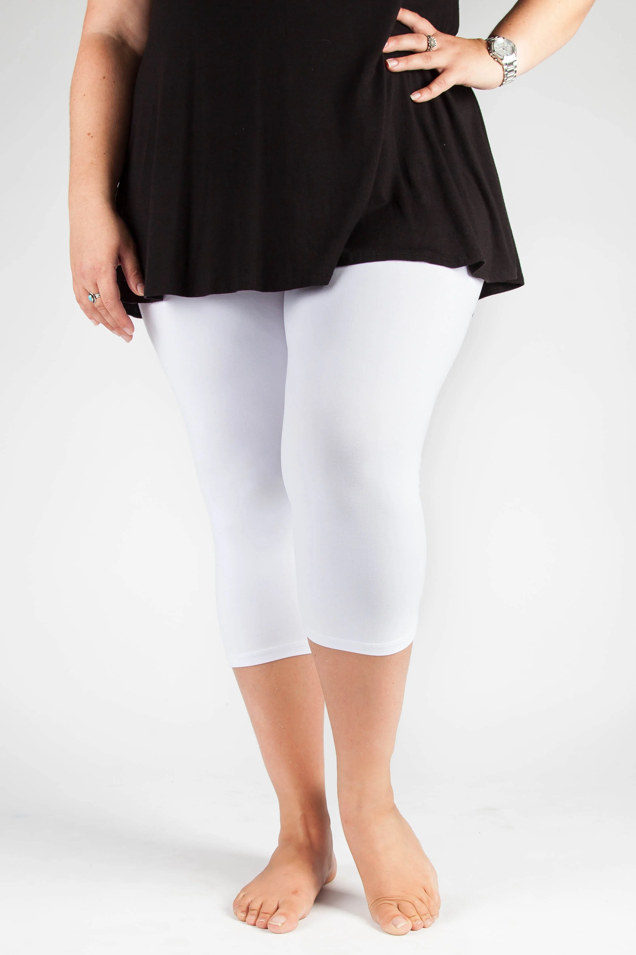White Capris Large