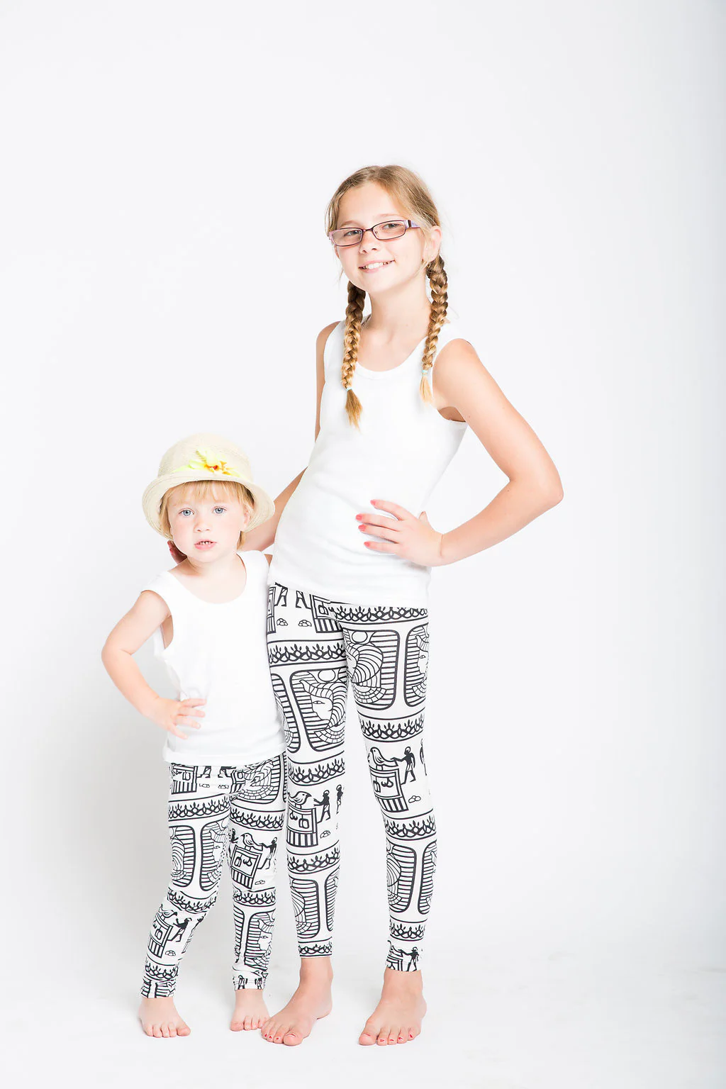 White Nefertiti Kids L/XL